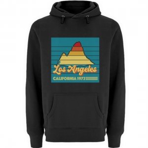 Los Angeles California 1972 - Unisex Premium Kapuzenpullover-16