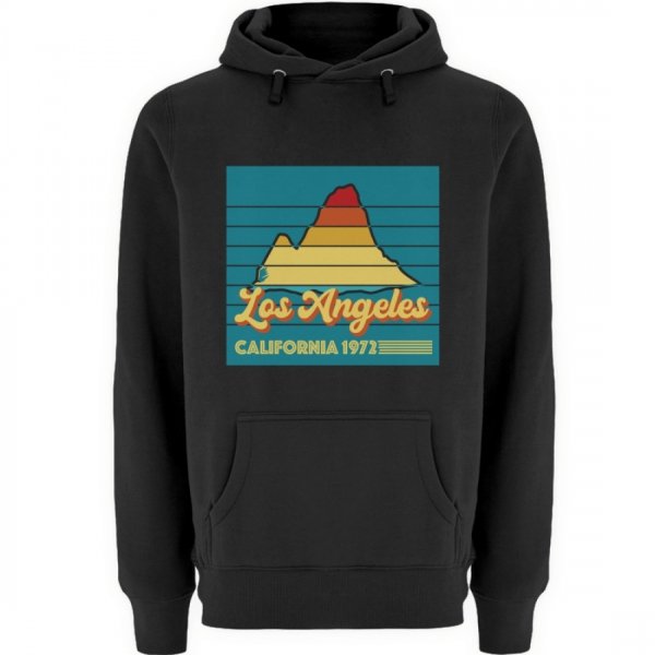 Los Angeles California 1972 - Unisex Premium Kapuzenpullover-16