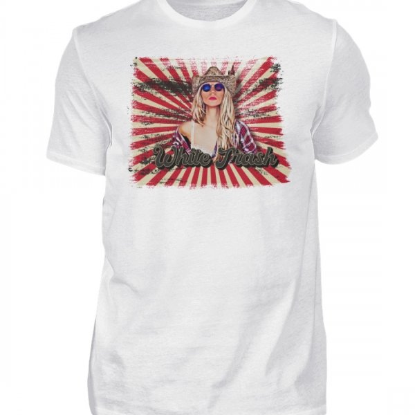 American White Trash - Herren Shirt-3