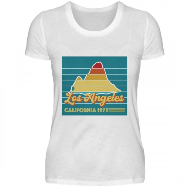 Los Angeles California 1972 - Damenshirt-3