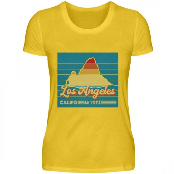 Los Angeles California 1972 - Damenshirt-3201