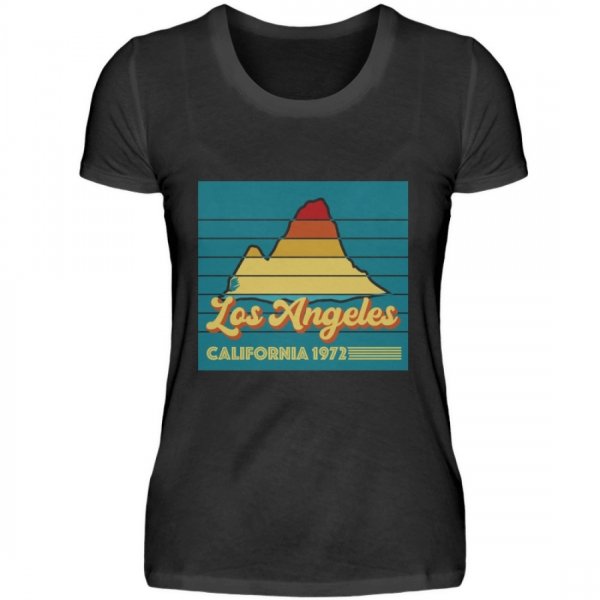 Los Angeles California 1972 - Damenshirt-16