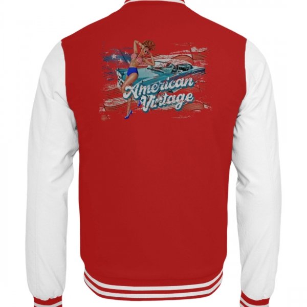 American Vintage Hoodie - College Sweatjacke-6756