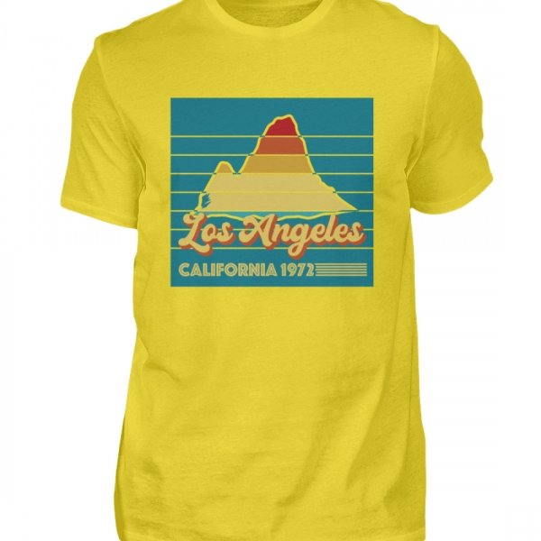 Los Angeles California 1972 - Herren Shirt-1102