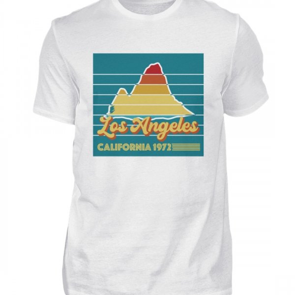 Los Angeles California 1972 - Herren Shirt-3