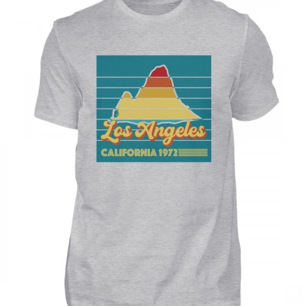 Los Angeles California 1972 - Herren Shirt-17