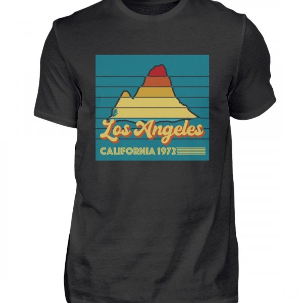 Los Angeles California 1972 - Herren Shirt-16